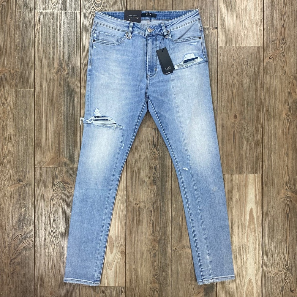 NEUW Denim Rebel Skinny Distressed Jeans Size 32x32 - Picture 5 of 12
